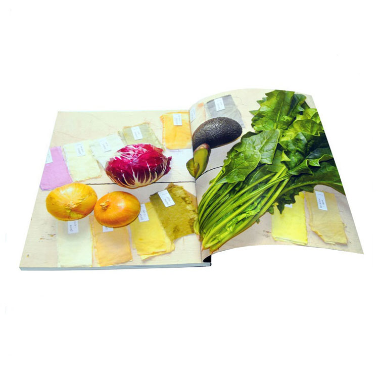 CMYK print best quality coloring custom perfect bound magazine printing