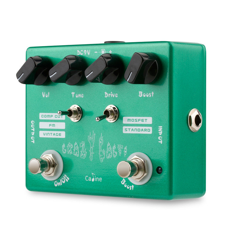 Caline CP-20 педаль для создания эффектов Крейзи кактус Overdrive, педаль для гитары