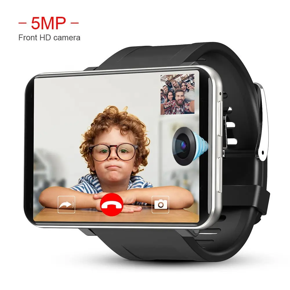 LEMFO LEMT 2.86 Inch 480*640 Display 3GB + 32GB 2700Mah Big Battery 4G Smart Watch Android 7.1 Phone Watch