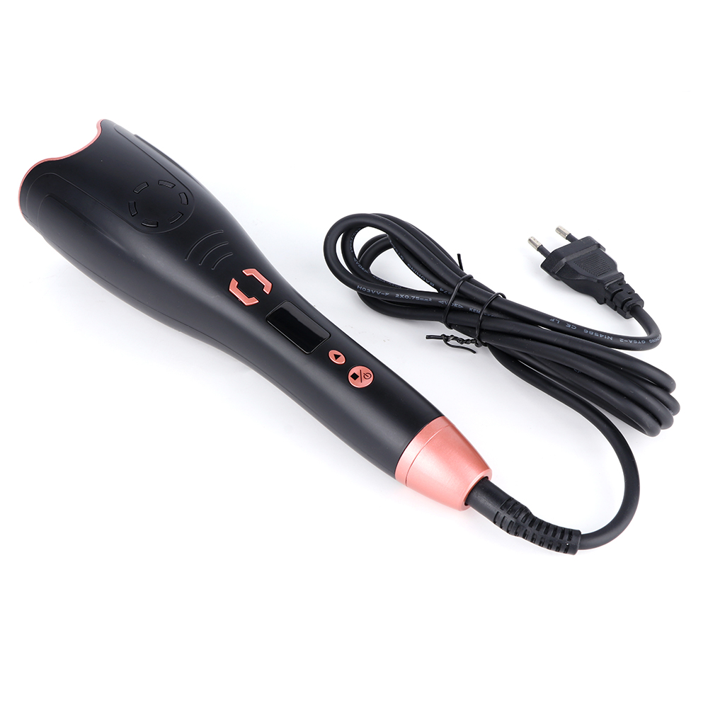 Lescolton Wholesale Hair Curling Black Gold Color Magic Hair Rollers Customized Hot Wired Ceramic Hair Curler