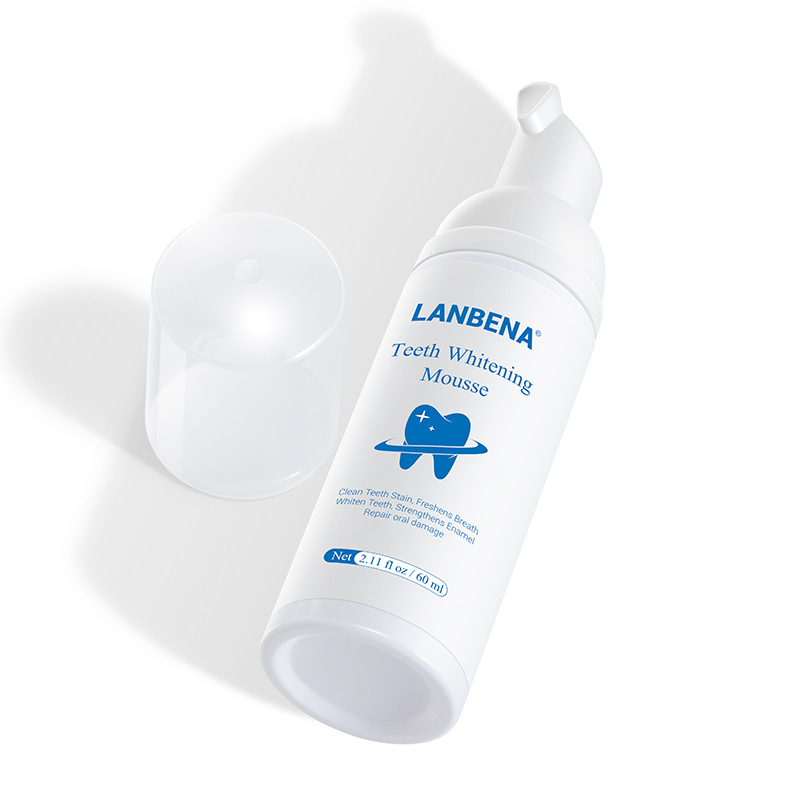 Lanbena Super Mint уход за полостью рта свежая зубная паста очищающий отбеливающий мусс