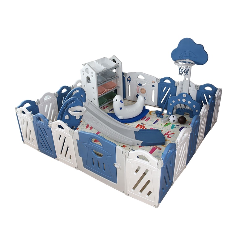 Indoor Play Yard For Baby Safety Playpen Plastic Children Playpen Fence
