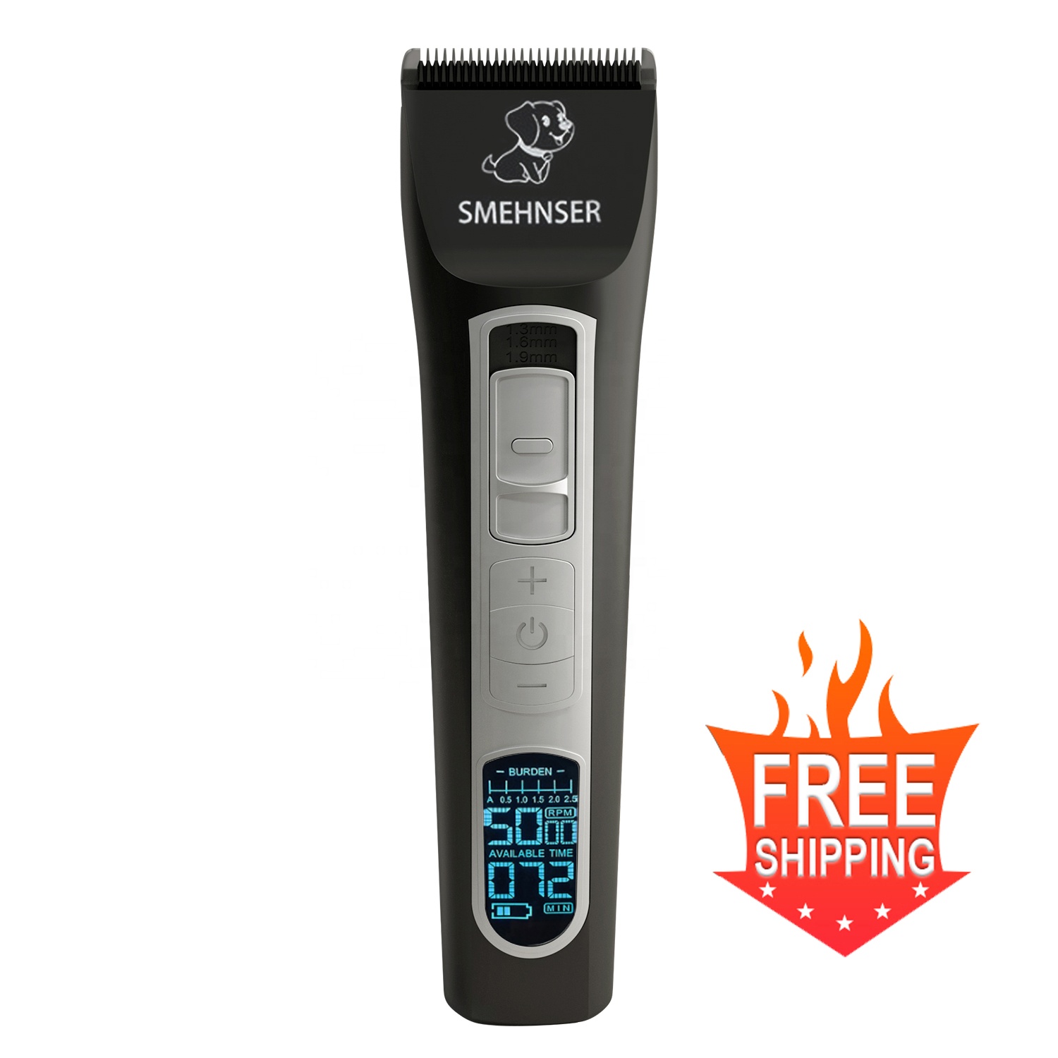 Men's grooming low noise electric wireless hair trimmer rechargeable hair clipper