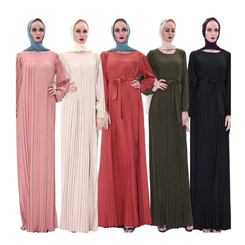 KX-1236 High quality fall women plus size muslim dress abaya islam long dress muslim plus size islamic clothing
