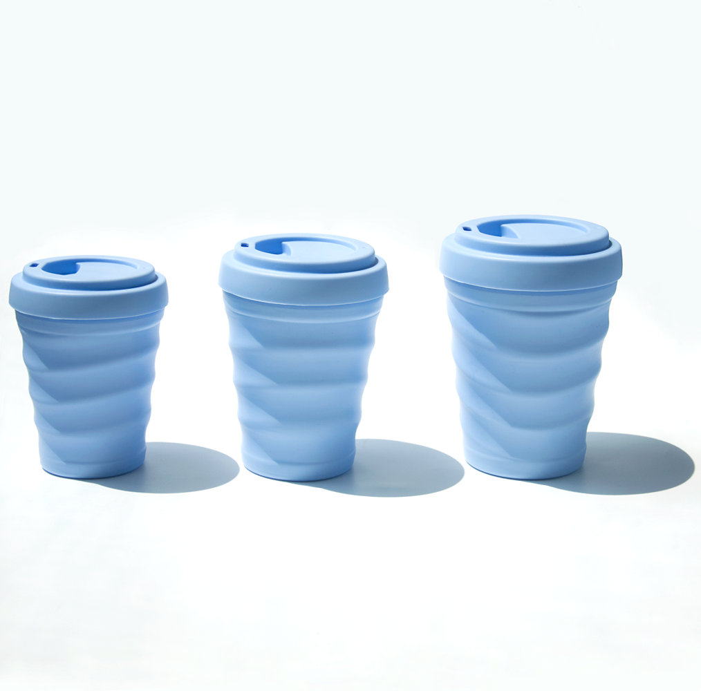 Multifunctional Collapsible Silicone Coffee Cup Foldable Silicone Cup Silicone Collapsible Cup