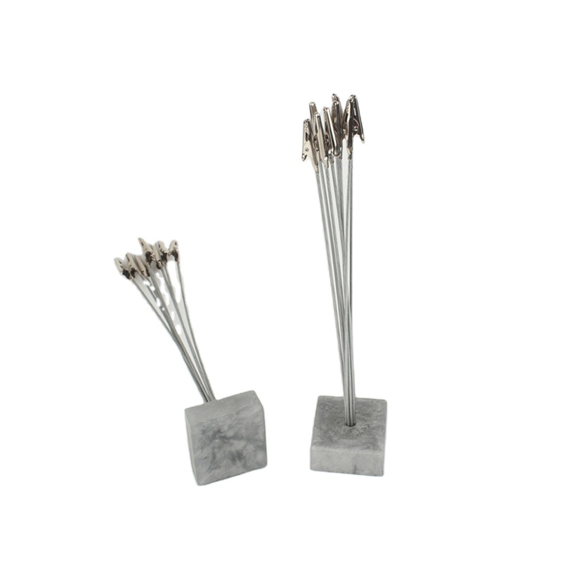 High Quality Custom Print Metal Paper Clip Cube Memo Paper Clip
