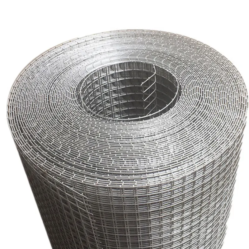 Hot Dipped Galvanized Fencing Iron Netting 12 Gauge Steel Welded Wire Mesh Para sa Rabbit Bird Animal Pet Cages