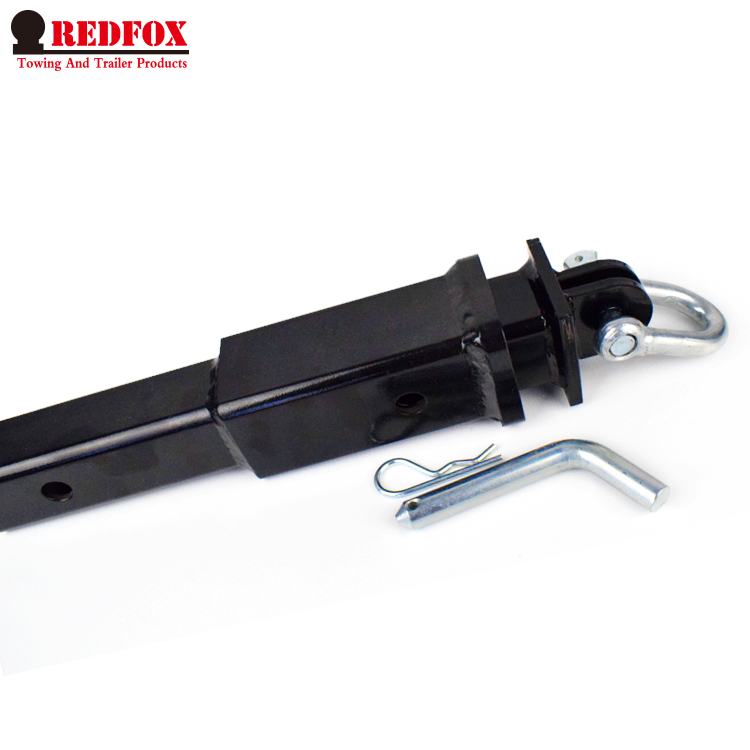2'' black hitch receiver tube hitch extender shackle hitch receiver