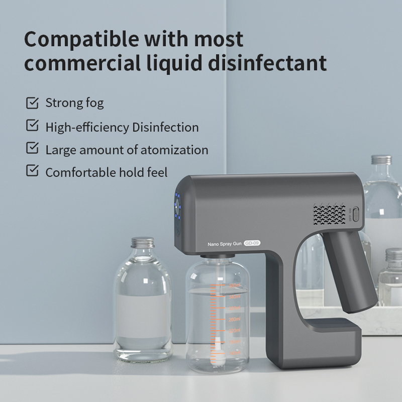 Sanitizer Disinfectation Nano Spray Gun Machine Sanitizing Spray Gun With Battery Spay Disinfection Gun