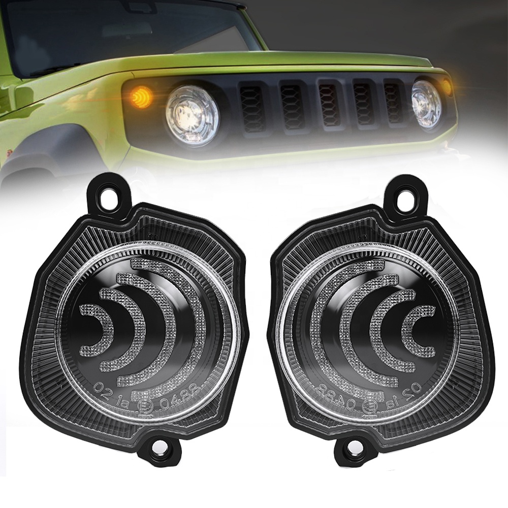 for Suzuki Jimny Led Lights Daytime Running Light Yellow Turn Signal for Jimny Lights