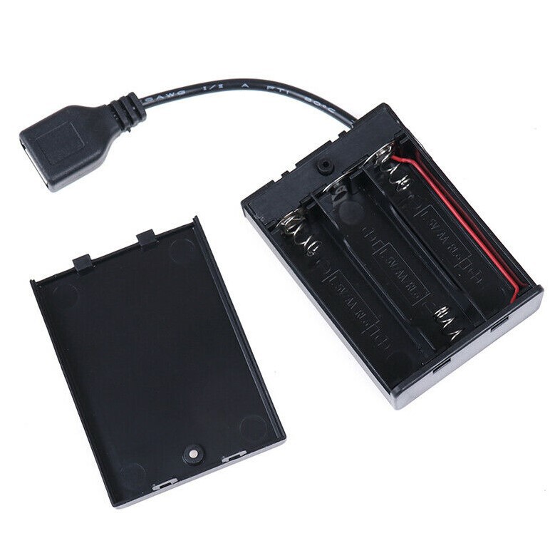 Battery Box Case 3 Slots 18650 Lithium Battery Case Wholesale Quantity Western USB