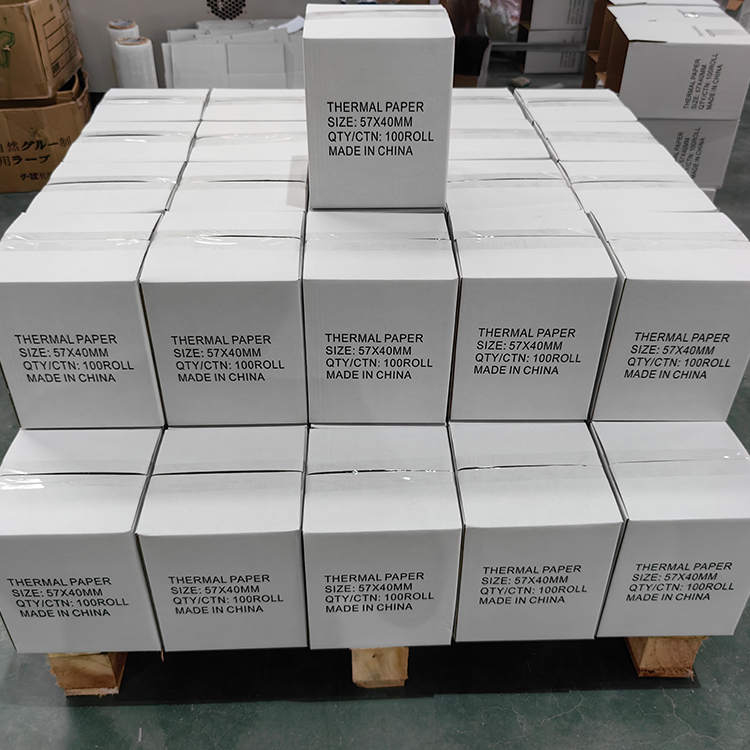 57mm 80mm paper roll thermal 57*40mm 57x50 80x80 Receipt Atm Pos Roll Cash Register Thermal Paper manufacturer