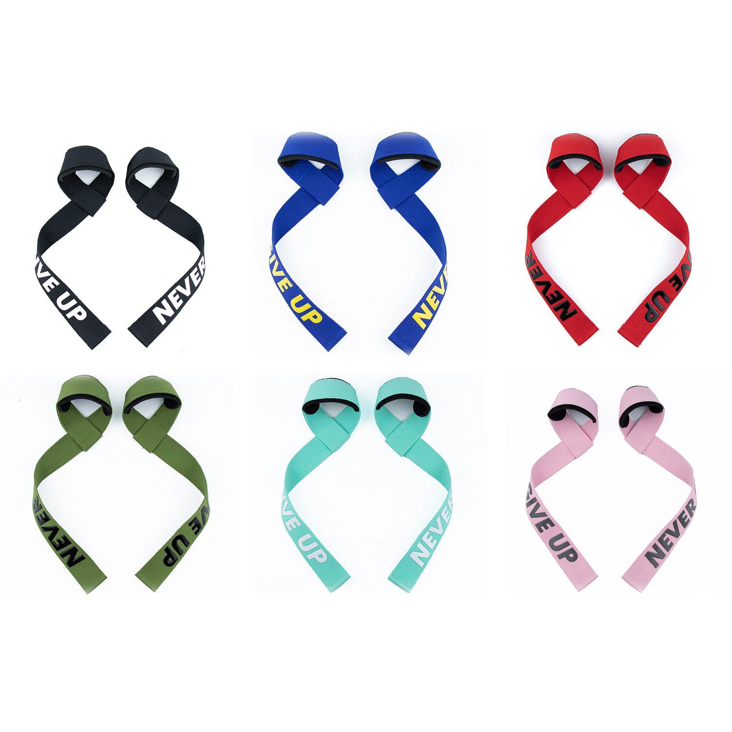 1xWeightlifting Bracers Powerlifting Wristband Gym Lifting Straps Heavy-Duty for Fitness Bodybuilding Deadlift Bar Training