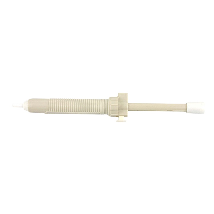 High Quality Gray Plastic Remover Tool Electric Desoldering Solder Sucker Pump