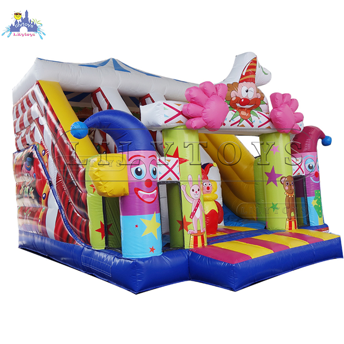 Надувная горка Lilytoys, дешевый надувной замок-батут, игрушки-батуты для прыжков