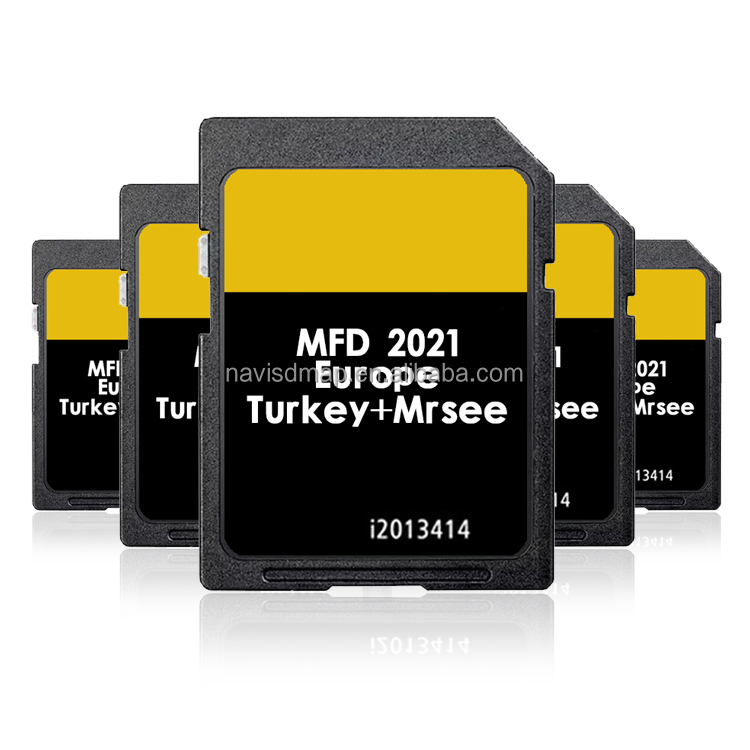 100% Best Quality Map Version 2021 MFD Navigation SD 8GB Card
