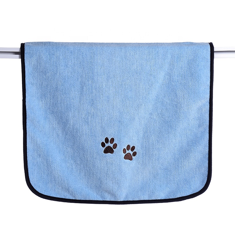 50*90cm Microfiber Pet Bath Towel Super Absorbent Pet Ultra Drying Cleaning Towels for Dogs and Cats