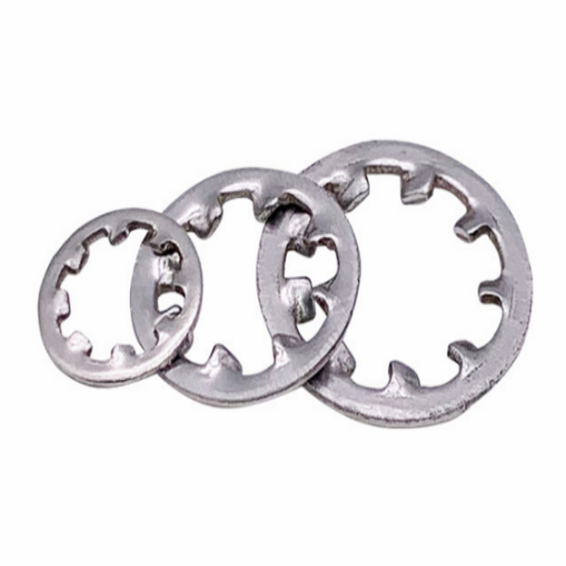 Easy Installation Carbon Steel Serrated Internal Tooth Lock Washer Fastener