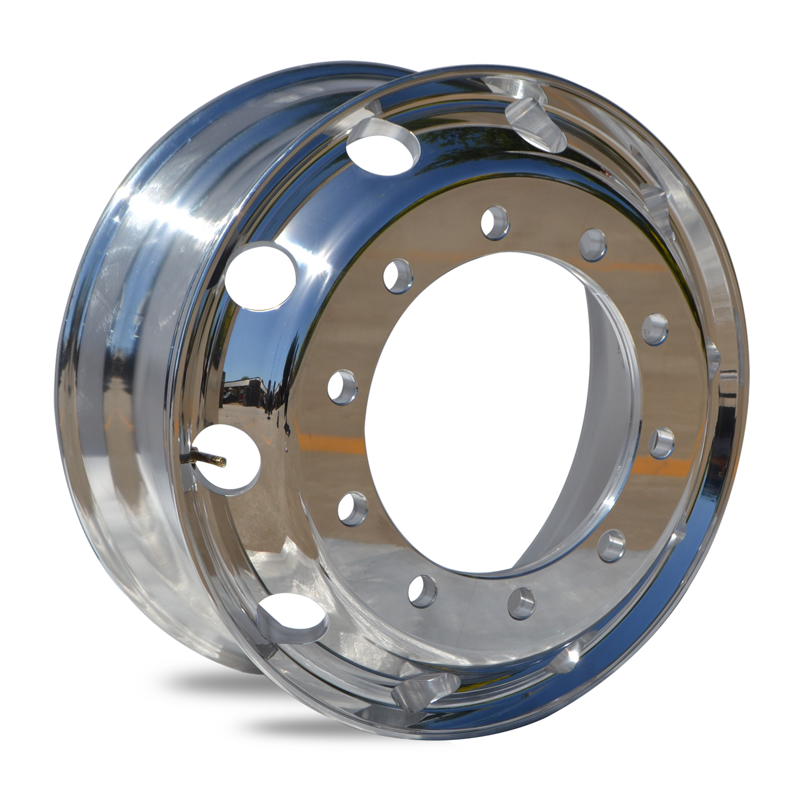 Полированное Кованое колесо Dually 22x8,25