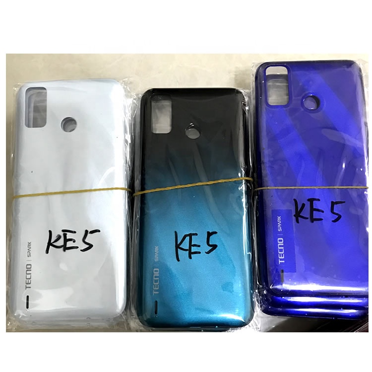 Задняя крышка батарейного отсека для Tecno KE5, задний корпус из стекла