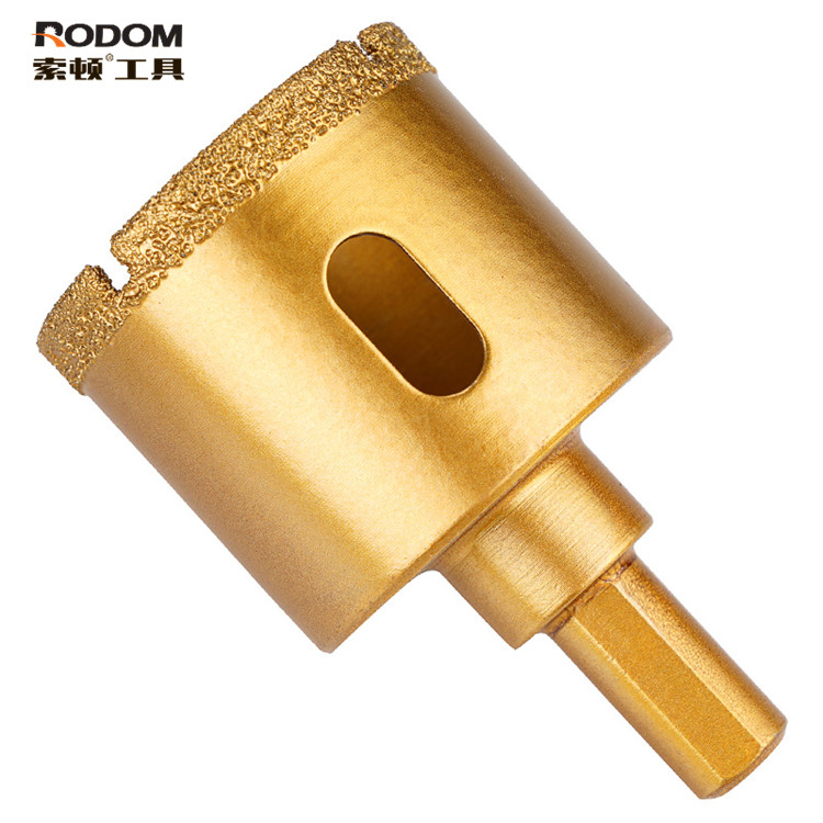35mm Vacuum Brazed Diamond Core Drill Bit For Ceramic Tile Marble Granite