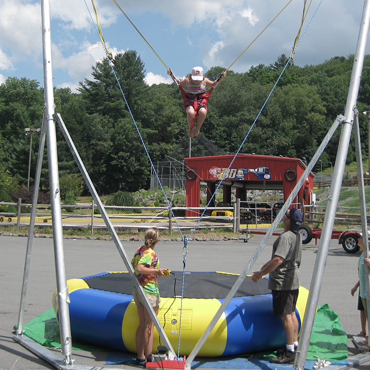 4 Мужской батут bungee, Фабричный магазин, надувной батут bungee
