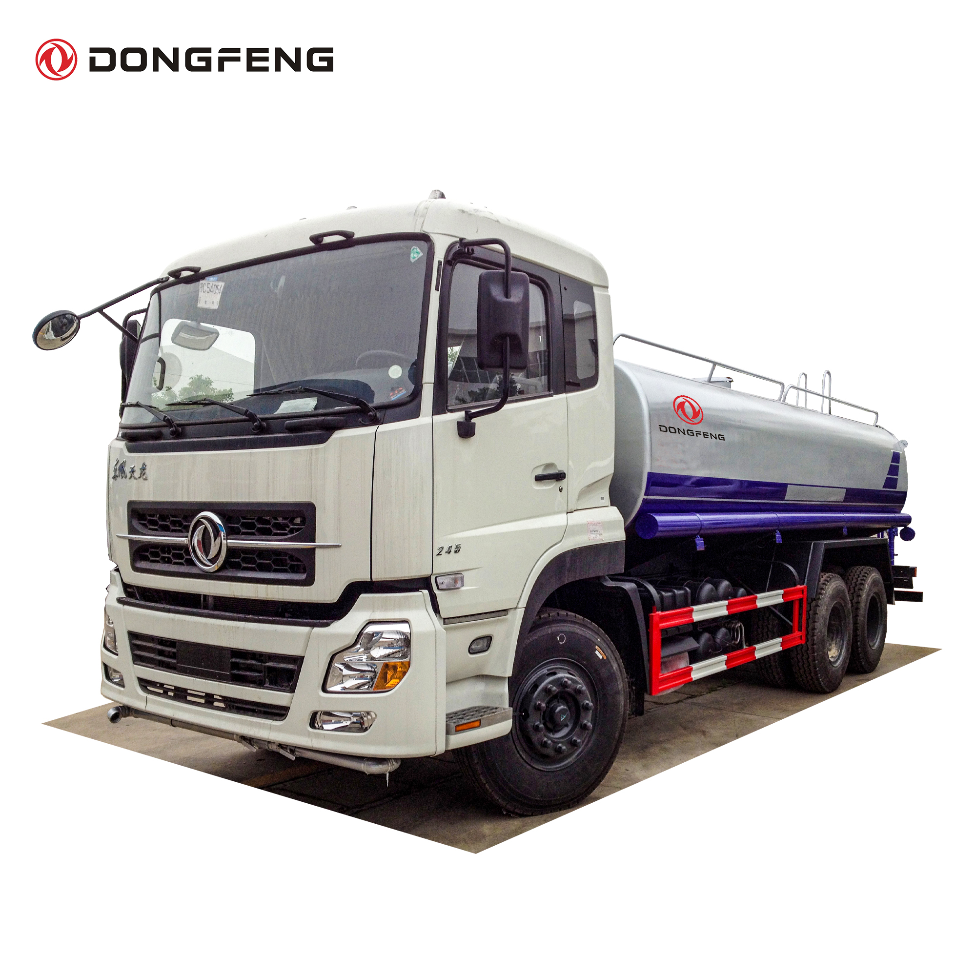 Dongfeng 6x4 LHD грузовик с водяным баком Cummins 260 Hp двигатель E2 Тип 18000 литра