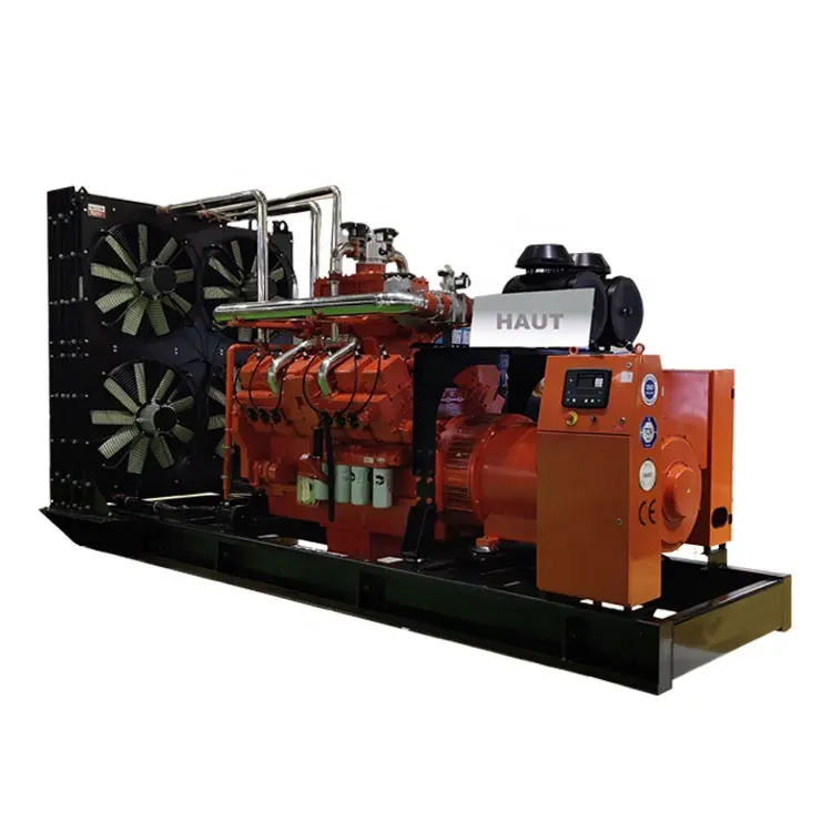 Silent LNG Electric Natural Gas Engine Power Generator 500kW/625kVA 380v automatic three-phase AC power supply