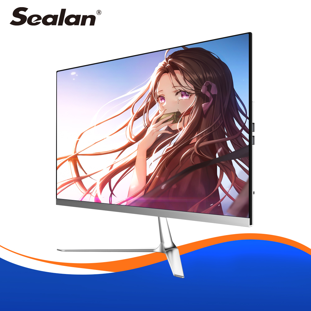 SEALAN 23,8 дюймовый монитор led full hd i3-3120 8 ГБ ОЗУ 240 ГБ SSD для дома 2,5 ГГц моноблочный Настольный ПК аппаратный компьютер