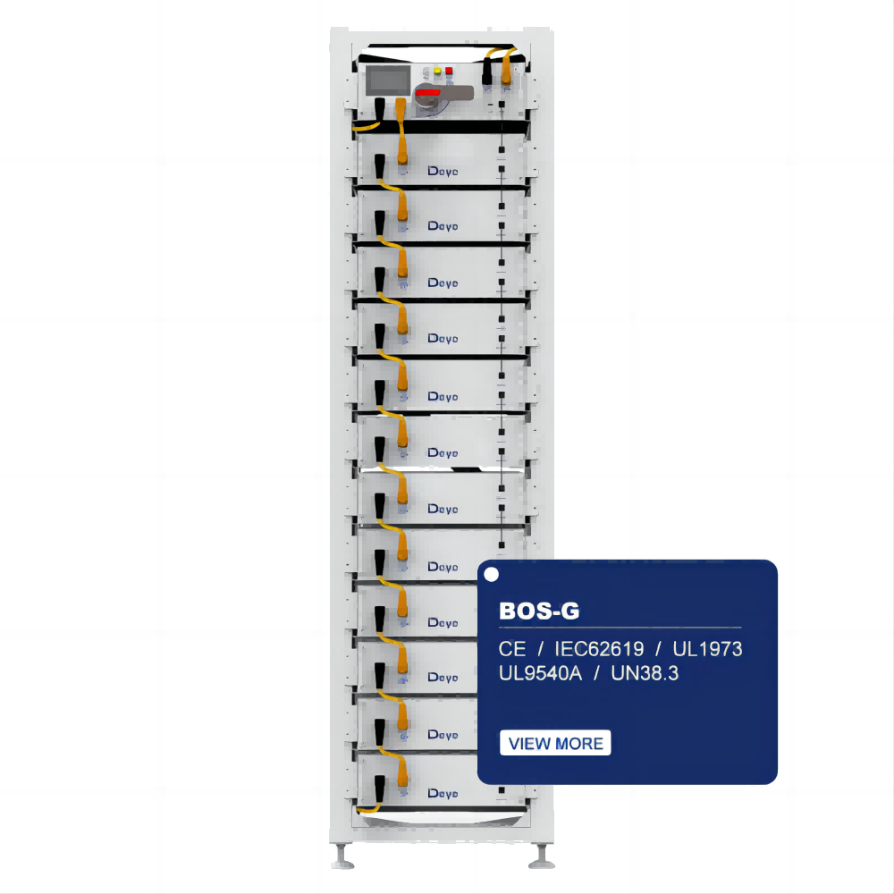 BOS-G5.1 5.12Kwh 51.2V 100AH Lithium Ion LiFePO4 Battery Rack Mounting 5KWH for Residential Energy System