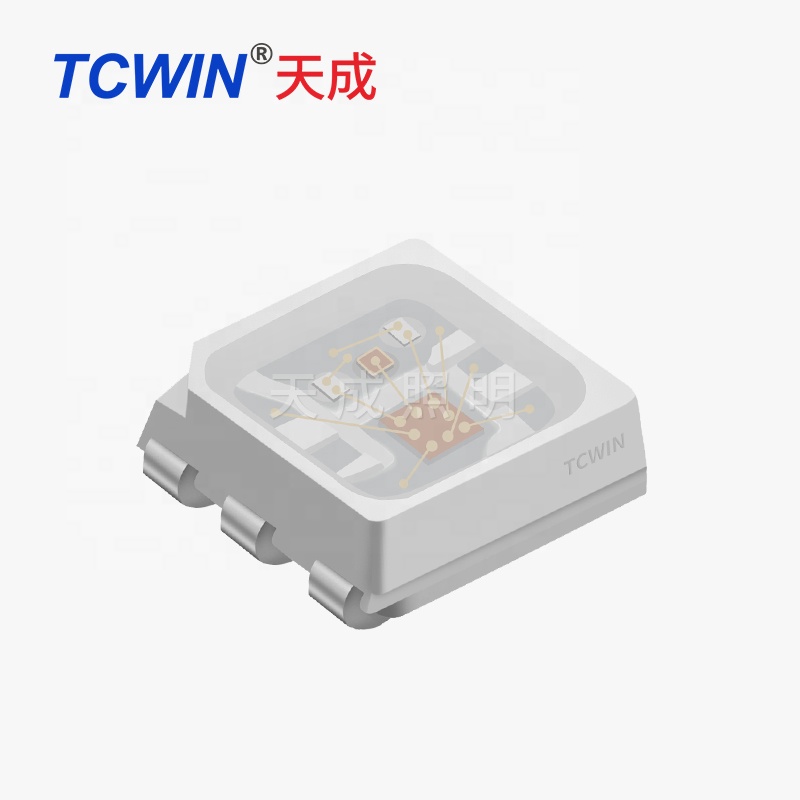 TCWIN адресная ИС Пиксельная светодиодная smd 2020 размер 6-контактная точка разрыва, продолжение светодиодного чипа