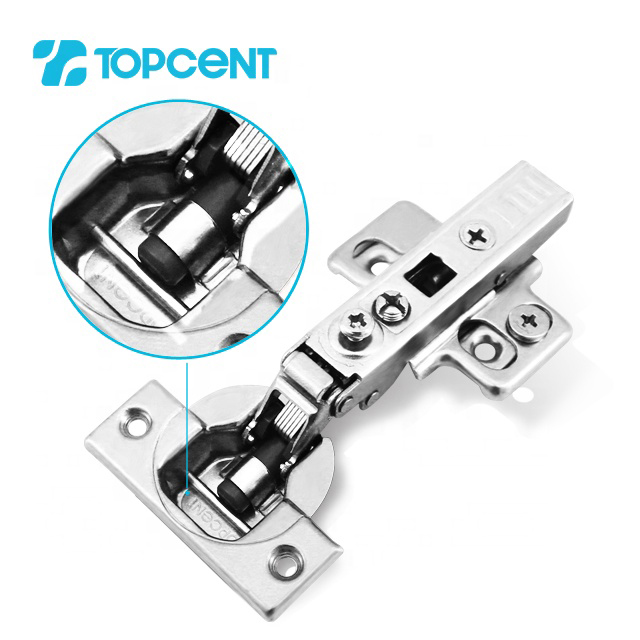 TOPCENT 35mm cup cabinet hinges full overlay soft close hinge furniture fitting for kitchen drawer door hinge