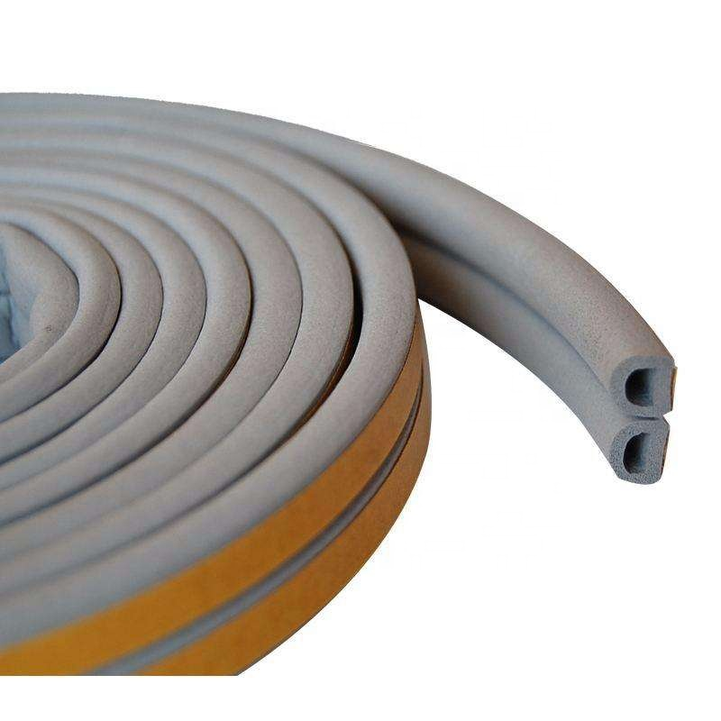 epdm seal strip D-shape Self-adhesive door seal foam