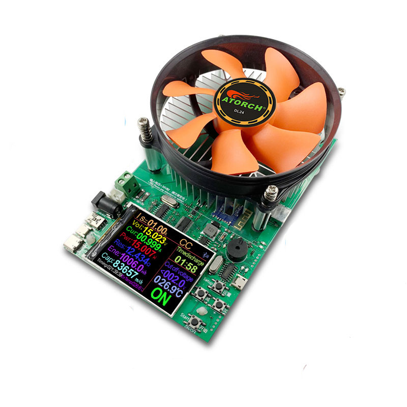 150w 2,4 "DC USB тестер Электронная нагрузка для проверки емкости литиевых аккумуляторов разряда заряда измеритель мощности питания клетчатой приложения