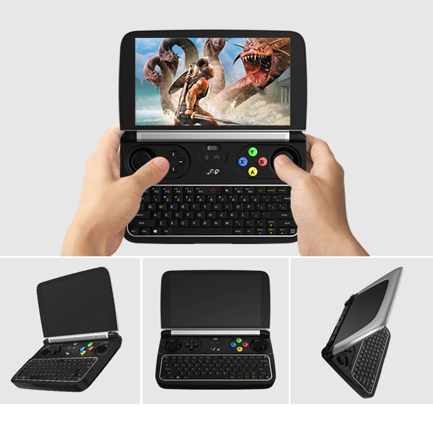 Новая Оригинальная портативная игровая мини-консоль GPD WIN 2, игровой ноутбук, 6 дюймов, центральный процессор M3-7y30 Win 10, Bluetooth 4,1, 8 ГБ/128 ГБ