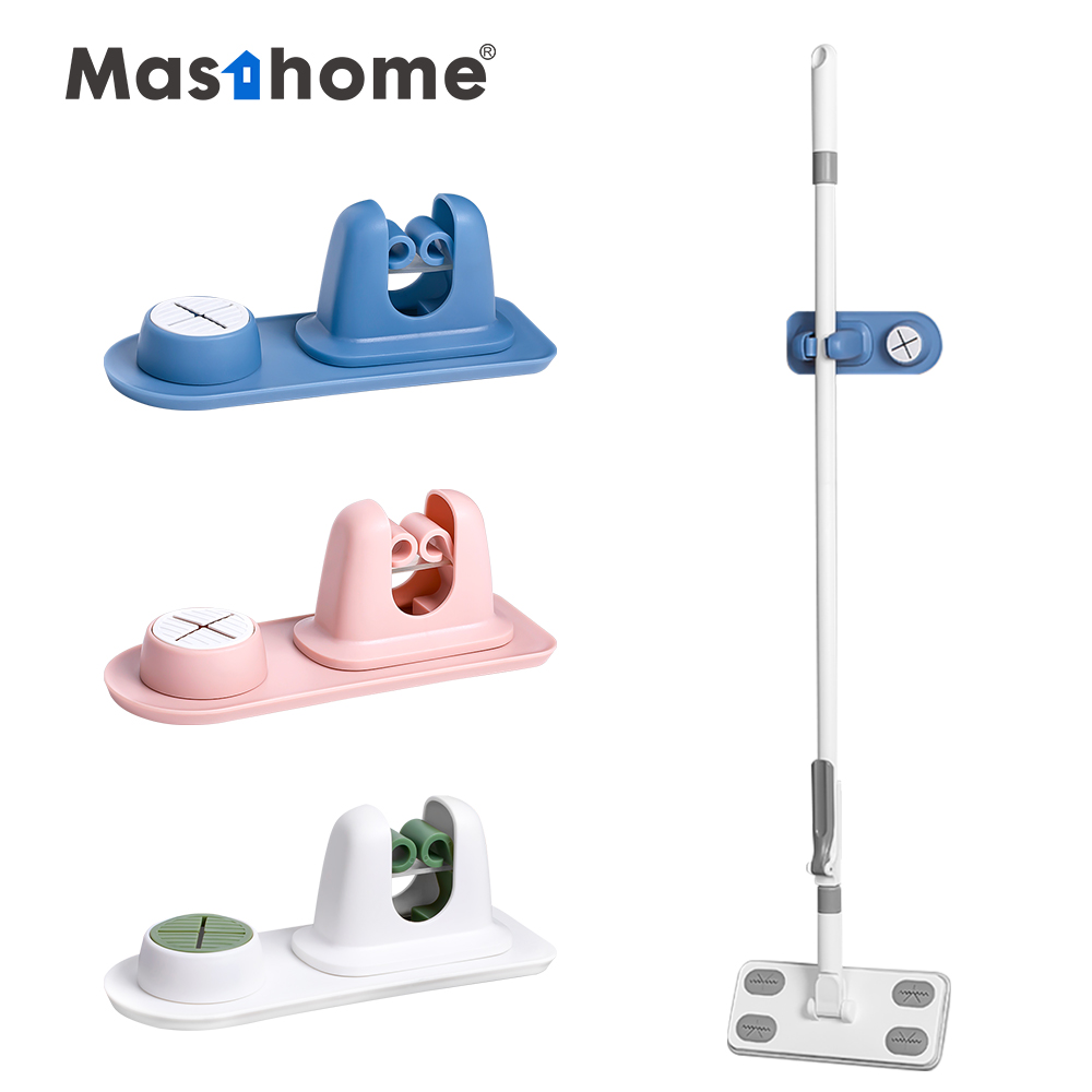 Лидер продаж на Amazon, Бытовая пластиковая вешалка Masthome, клейкий настенный крючок для швабры