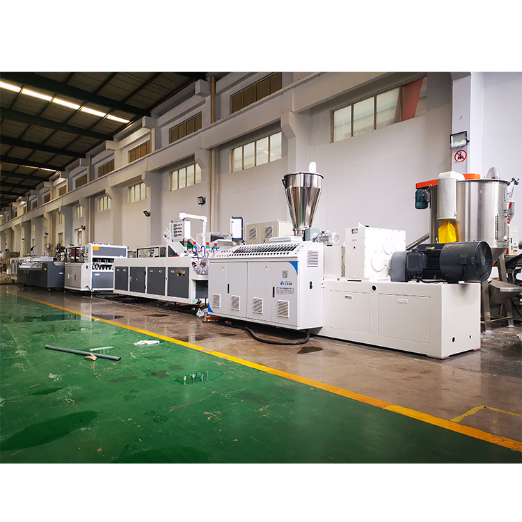 plastic pvc conduit pipe making 110-450mm extrusion machine