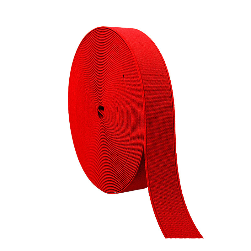 Colorful Green Red Blue Color Double Sided Elastic Band for Underwear and Garment Ready to Ship Waist Band