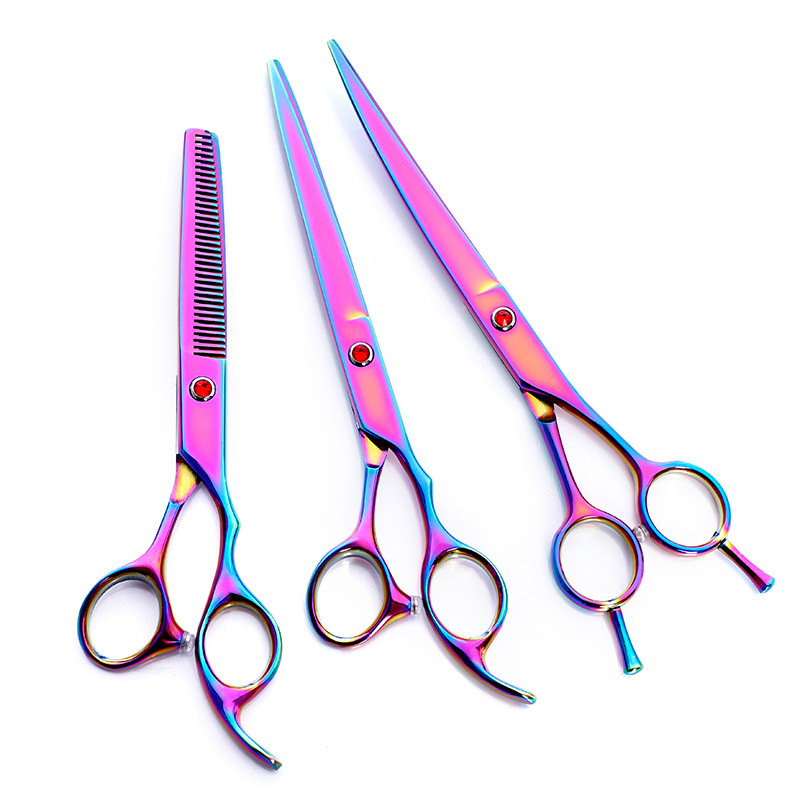Hot sale Japan 440c stainless steel Professional Pet Grooming Scissors Tool ,pet grooming scissors
