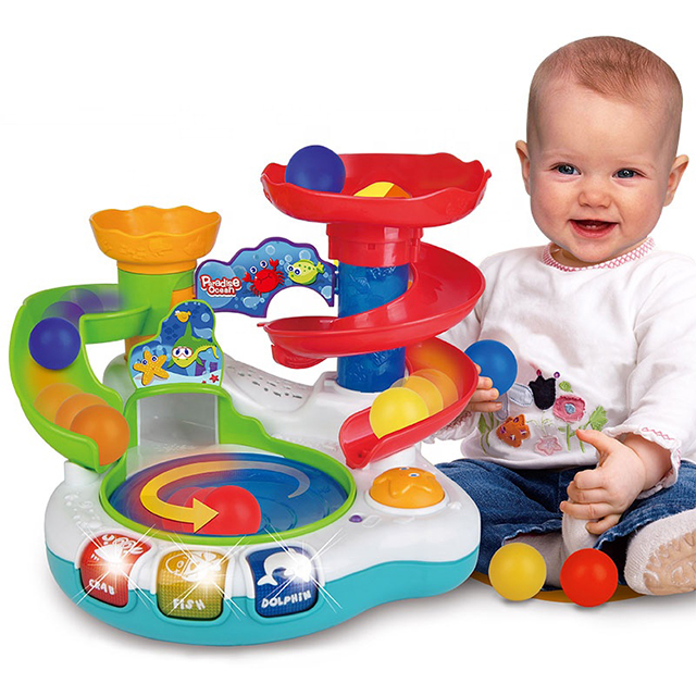 Juguetes Крытый интересный ребенок прокатки мяч игрушка игра