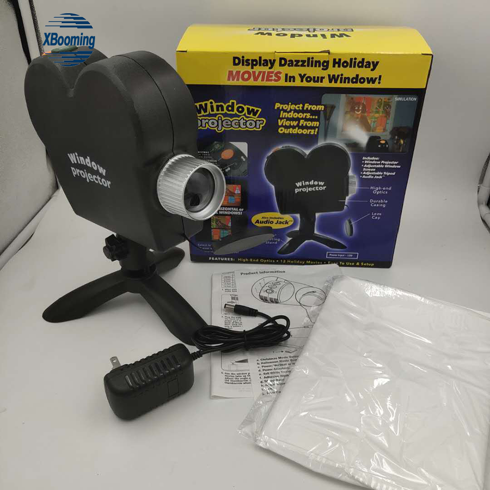 2021 Mini Window Christmas Halloween laser light projector Home Theater mini projector