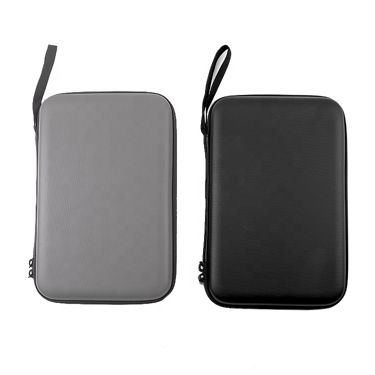 OEM Rectangle 30CM 2pcs pingpong paddle bag eva net set case Hard Protective table tennis racket cover case