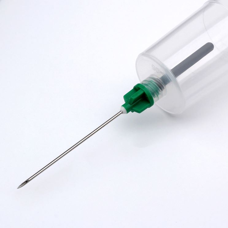HIgh quality Manufacturers pp 21g safety blood collection needle wing needle set
