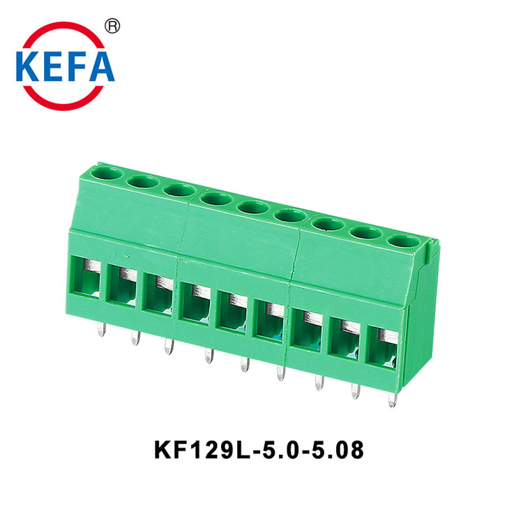 KEFA KF129L-5.0/5,08 PA66 пластиковые 300V 20A 5,0 мм Оптовая Продажа клеммный блок мини клеммный блок разъемов