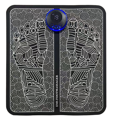 Intelligent Tens massage Pad Vibrator Feet Leg Muscle Stimulator Massage Mat Pain Relief Muscle Electric Ems Foot Massager