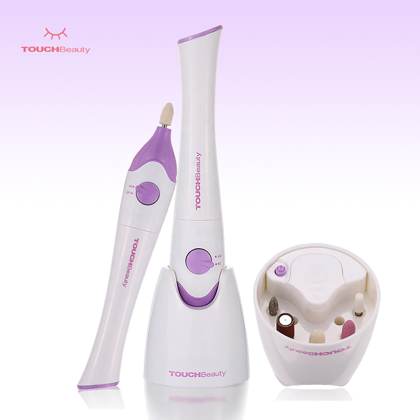 Touch Beauty TB1335 UV led 3 минуты быстросохнущая функция 5 в 1 Электрический Маникюрный педикюрный набор