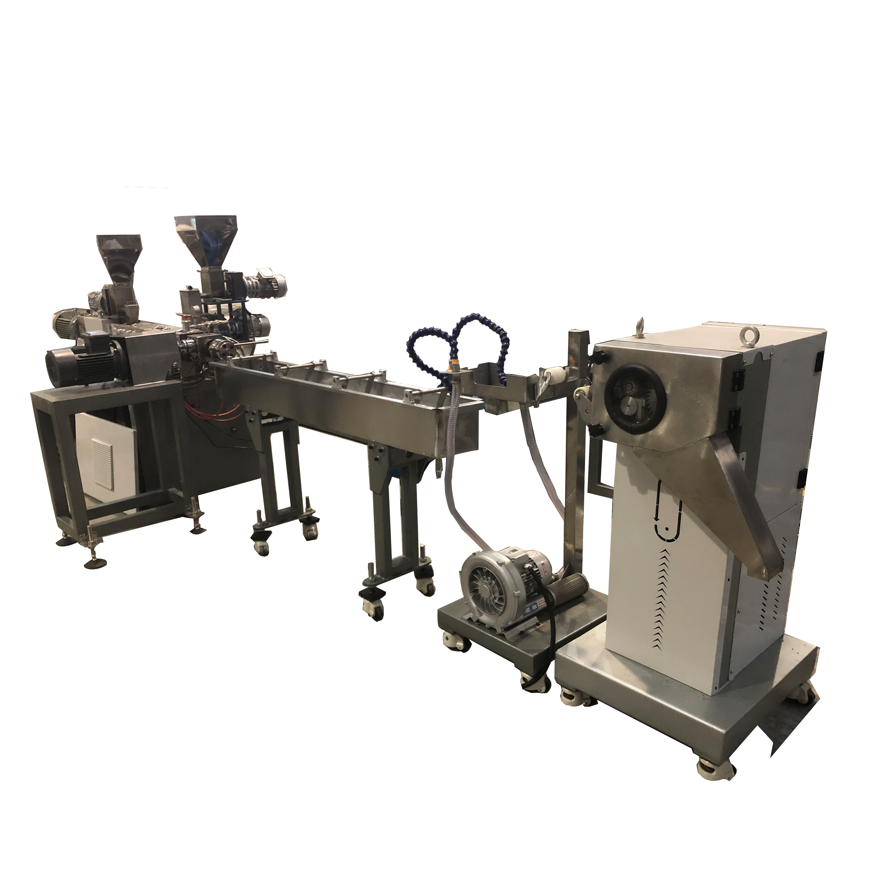 lab scale micro compounding double twin screw extruder