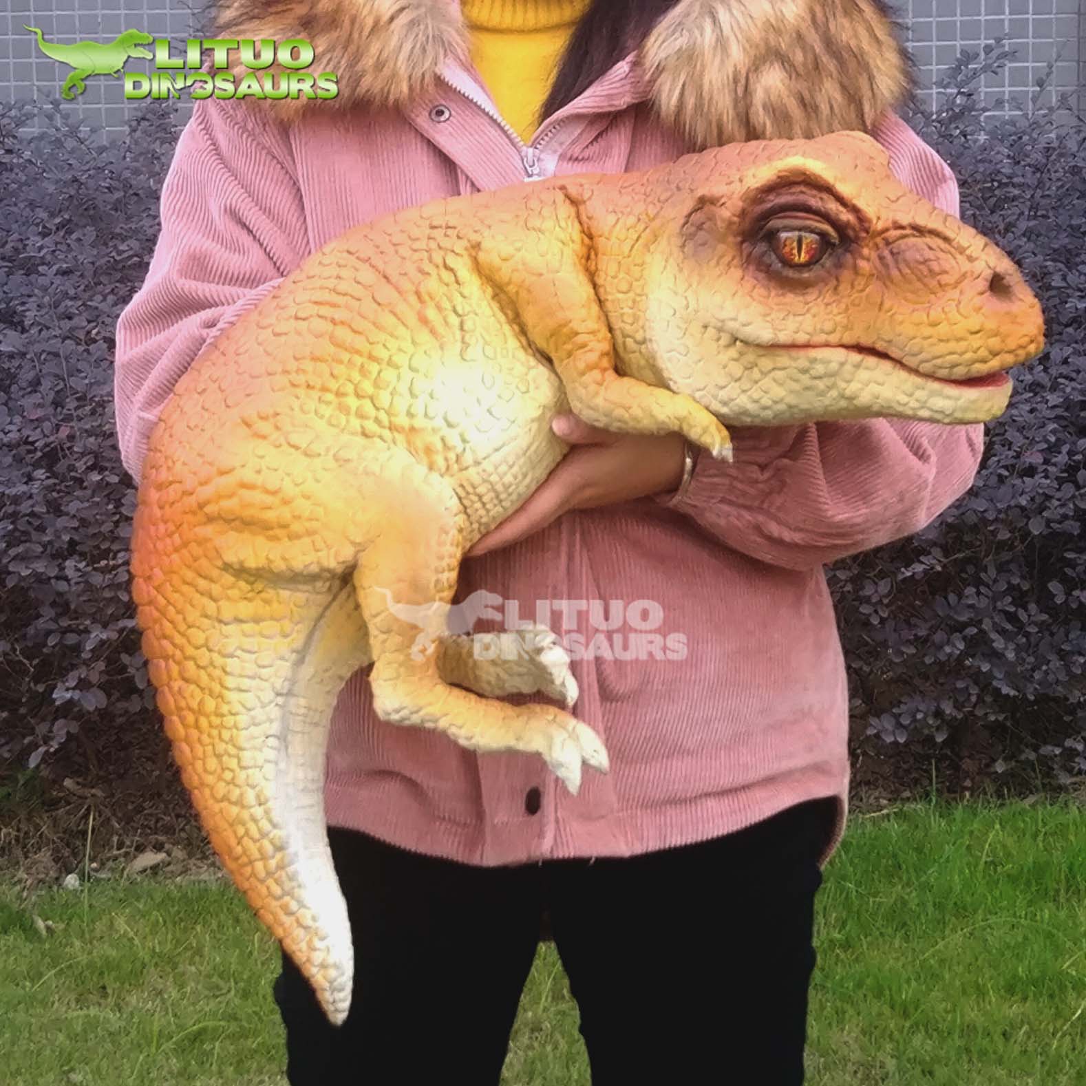 Динозавр рука ребенок T-rex марионетка реквизит