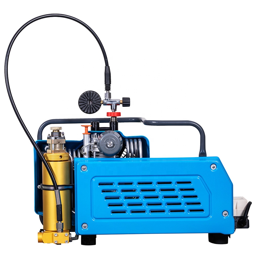 GP 300bar 100LPM 3 этапа Электрический 4500psi Дайвинг воздушный компрессор 30mpa акваланга