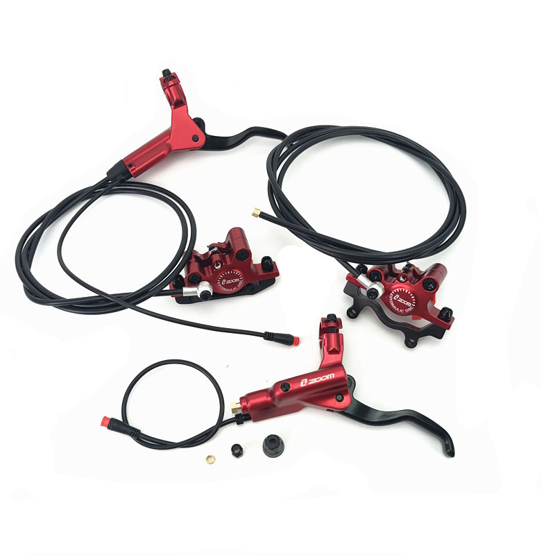 ZOOM HB875E Electric Bicycle Sensor Control Brake EBike Hydraulic Disc Brake Electric Scooter Power Off Oil Braking Set